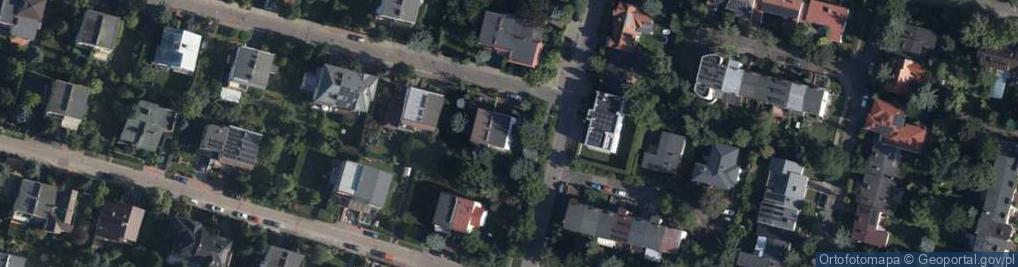 Zdjęcie satelitarne Iskry ul.