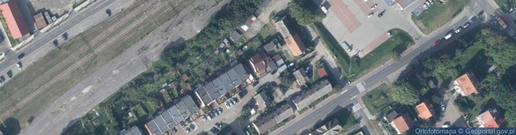 Zdjęcie satelitarne IV Pułku Piechoty ul.