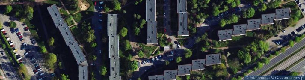 Zdjęcie satelitarne Iwaszkiewicza Jarosława ul.
