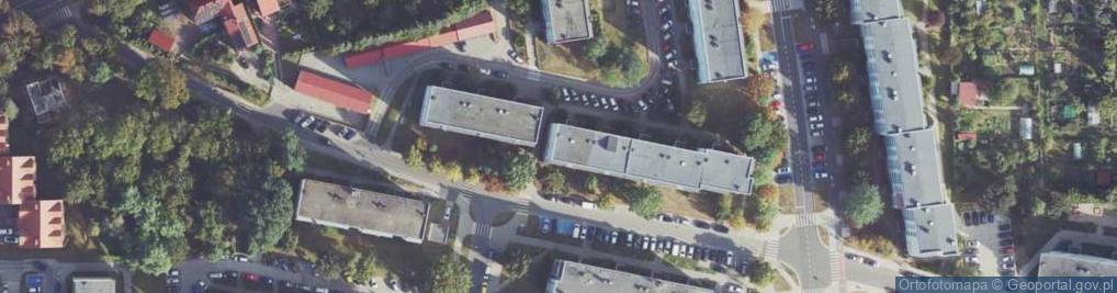 Zdjęcie satelitarne Iwaszkiewicza Jarosława ul.