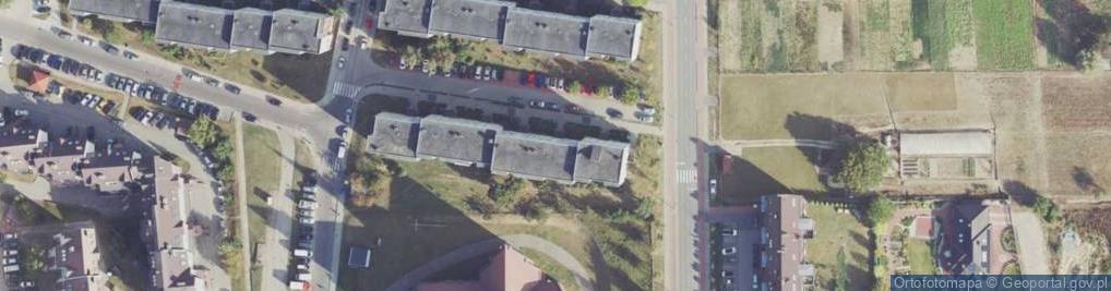 Zdjęcie satelitarne Iwaszkiewicza Jarosława ul.