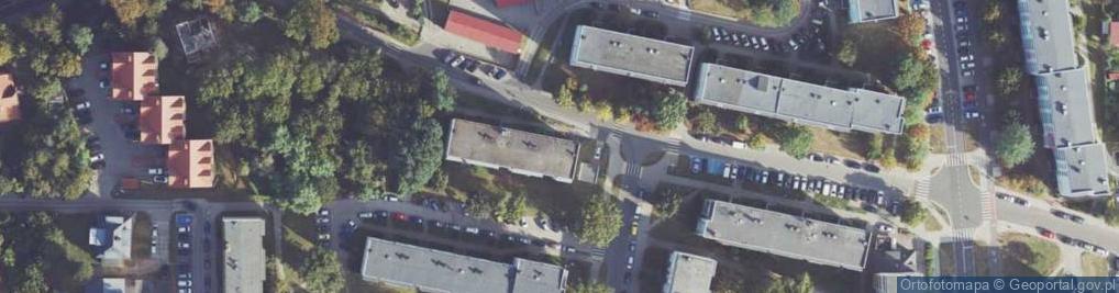 Zdjęcie satelitarne Iwaszkiewicza Jarosława ul.