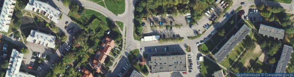 Zdjęcie satelitarne Iwaszkiewicza Jarosława ul.