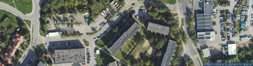 Zdjęcie satelitarne Iwaszkiewicza Jarosława ul.