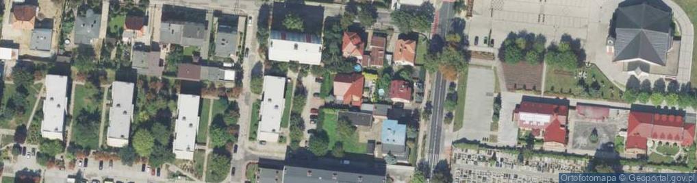 Zdjęcie satelitarne Iwaszkiewicza Jarosława ul.