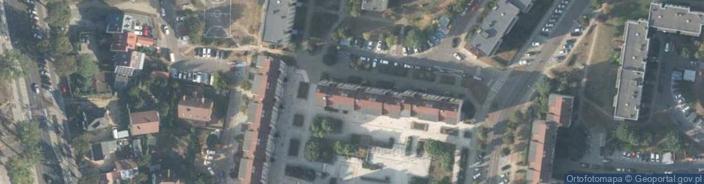 Zdjęcie satelitarne Iwaszkiewicza Jarosława ul.