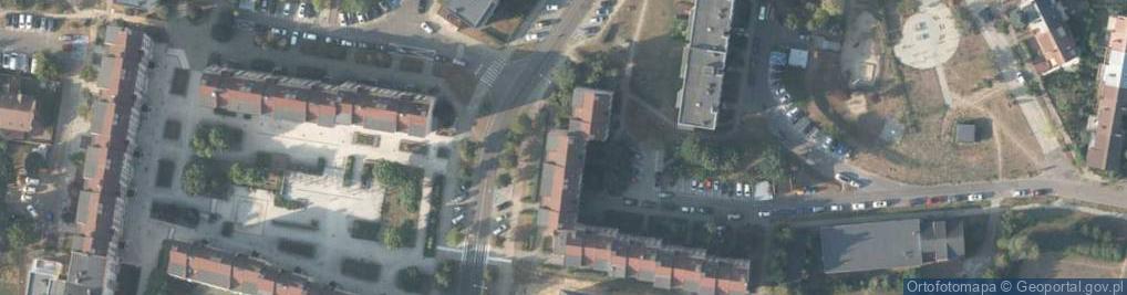 Zdjęcie satelitarne Iwaszkiewicza Jarosława ul.