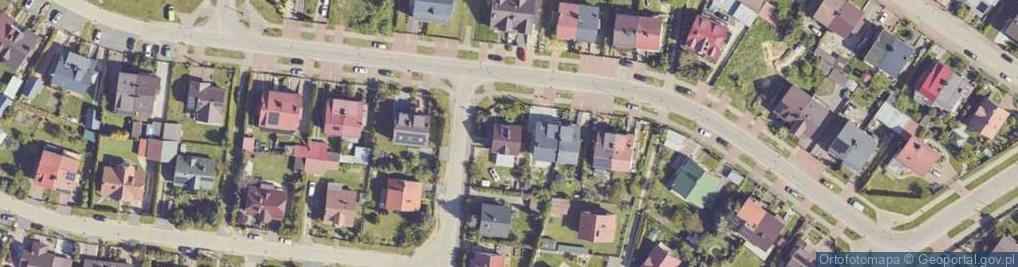 Zdjęcie satelitarne Iwaszkiewicza Jarosława ul.