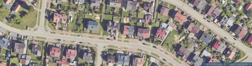 Zdjęcie satelitarne Iwaszkiewicza Jarosława ul.