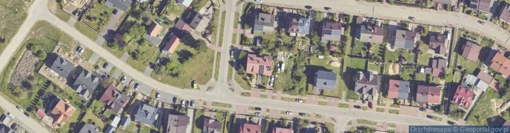 Zdjęcie satelitarne Iwaszkiewicza Jarosława ul.