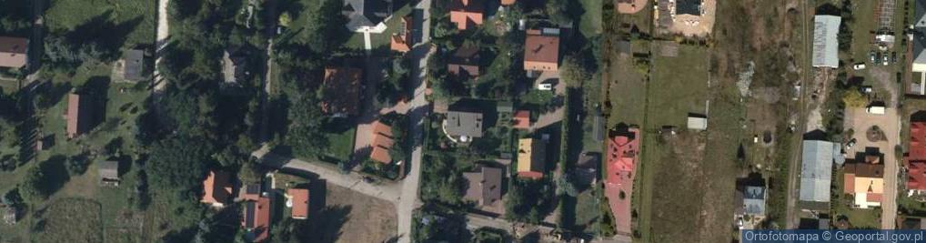 Zdjęcie satelitarne Iwaniuka, ks. ul.