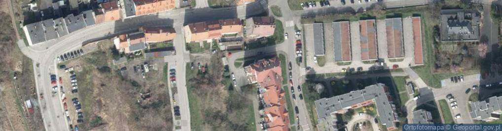 Zdjęcie satelitarne Iwaszkiewicza Jarosława ul.