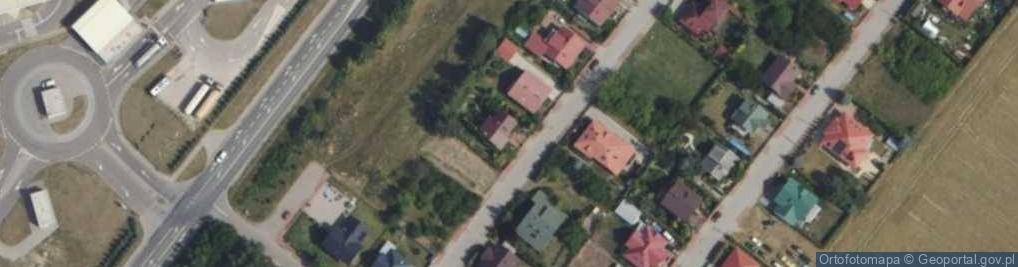 Zdjęcie satelitarne Jaśminowa ul.