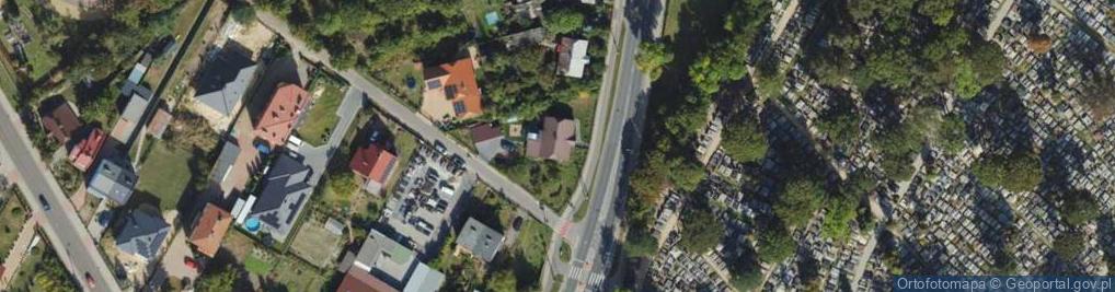 Zdjęcie satelitarne Janowska ul.