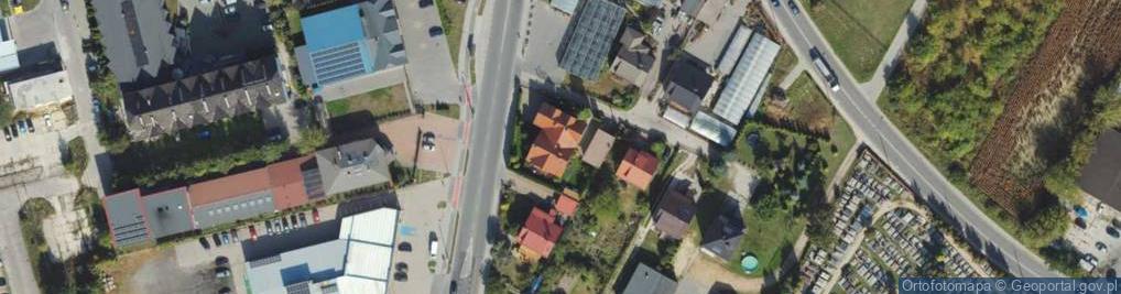 Zdjęcie satelitarne Janowska ul.