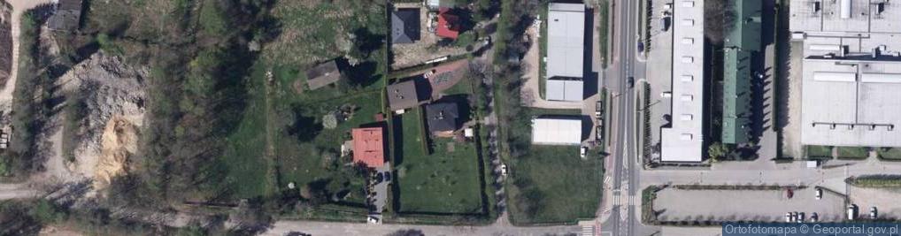 Zdjęcie satelitarne Jaskrowa ul.