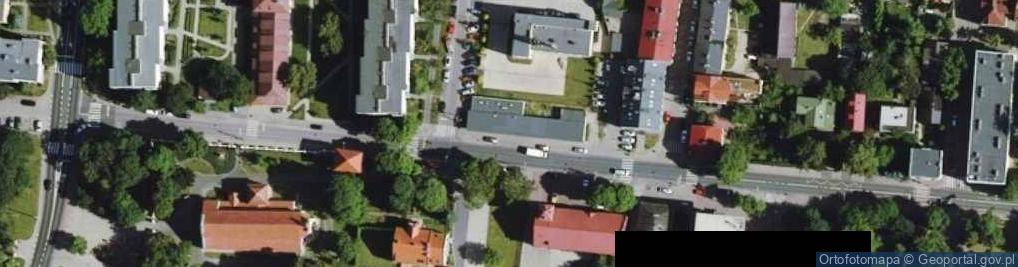 Zdjęcie satelitarne Jana Pawła II ul.