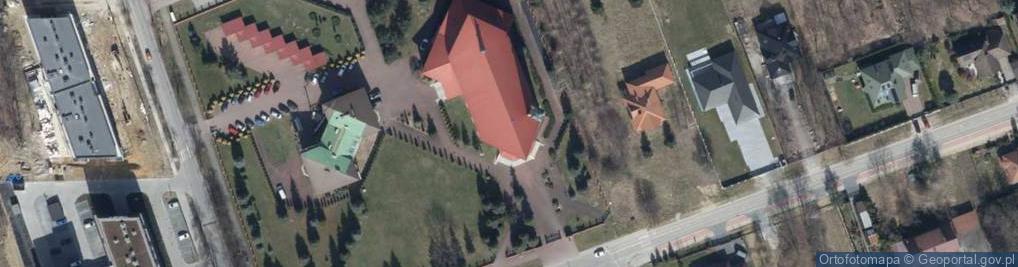 Zdjęcie satelitarne Jana Pawła II ul.
