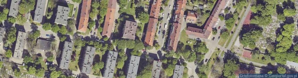 Zdjęcie satelitarne Jaworowa ul.