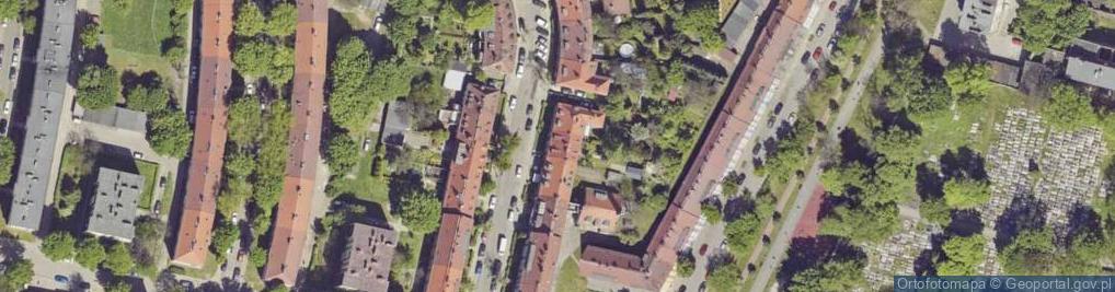 Zdjęcie satelitarne Jaworowa ul.