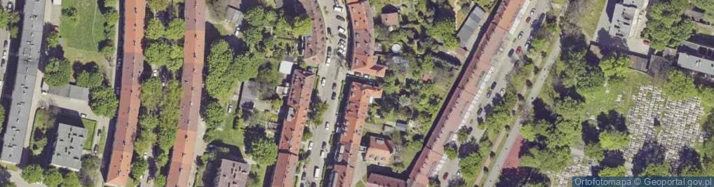 Zdjęcie satelitarne Jaworowa ul.