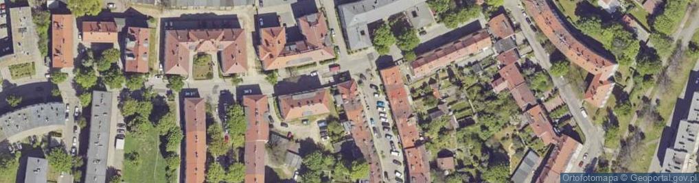 Zdjęcie satelitarne Jaworowa ul.