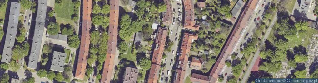 Zdjęcie satelitarne Jaworowa ul.
