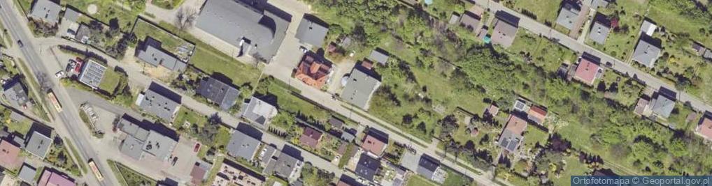 Zdjęcie satelitarne Jaskółki Pawła, ks. ul.