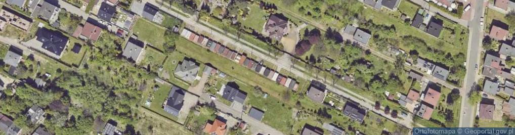 Zdjęcie satelitarne Jaskółki Pawła, ks. ul.