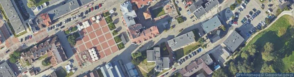 Zdjęcie satelitarne Jana Pawła II ul.