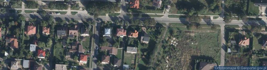 Zdjęcie satelitarne Jagiellońska ul.