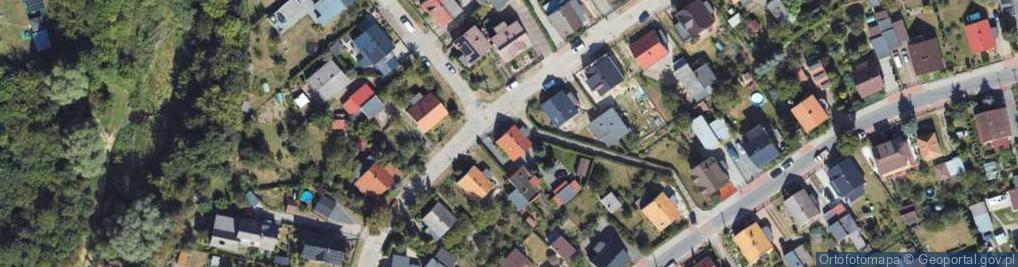 Zdjęcie satelitarne Jastrzębia ul.