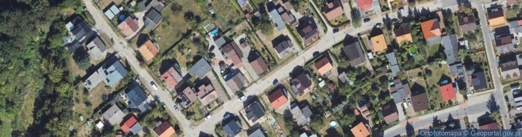 Zdjęcie satelitarne Jastrzębia ul.