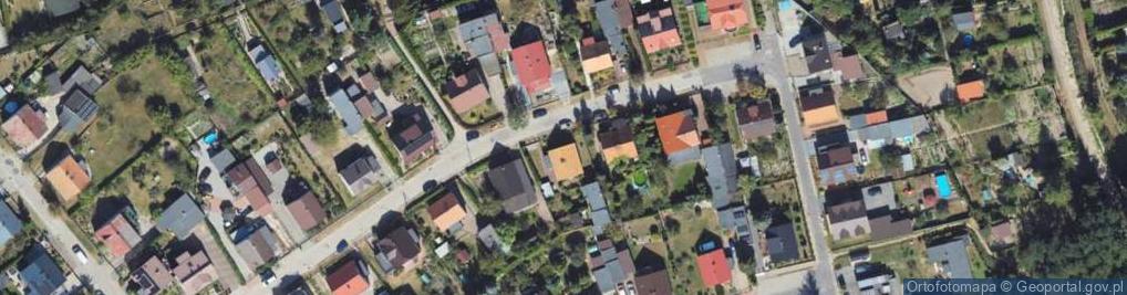 Zdjęcie satelitarne Jastrzębia ul.