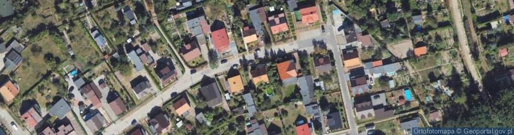 Zdjęcie satelitarne Jastrzębia ul.