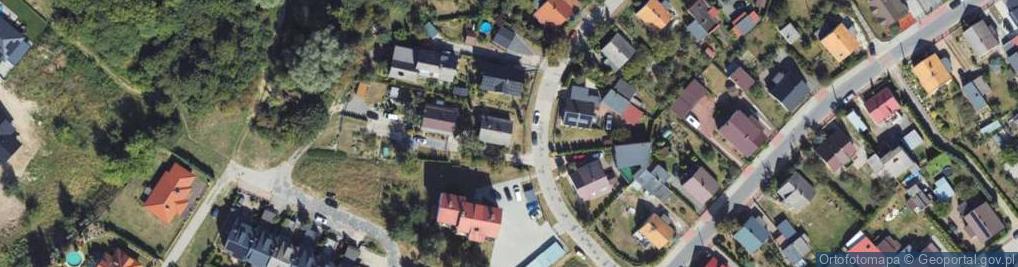 Zdjęcie satelitarne Jastrzębia ul.