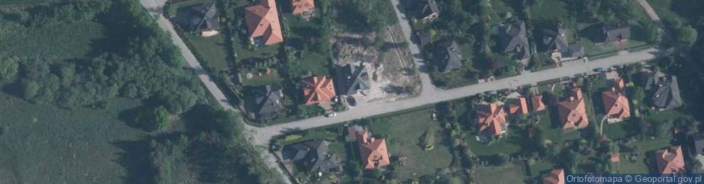 Zdjęcie satelitarne Jastrzębia ul.
