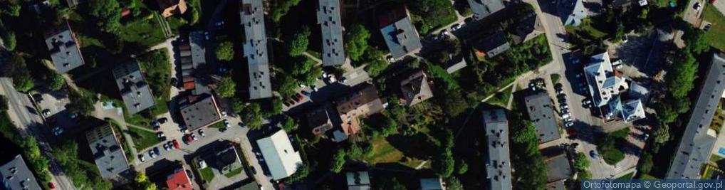 Zdjęcie satelitarne Jagiellońska ul.