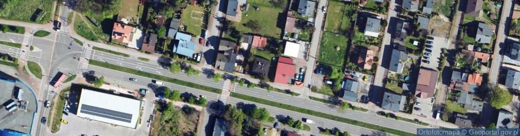 Zdjęcie satelitarne Jagiellońska ul.