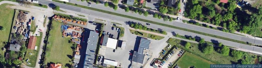 Zdjęcie satelitarne Jagiellońska ul.