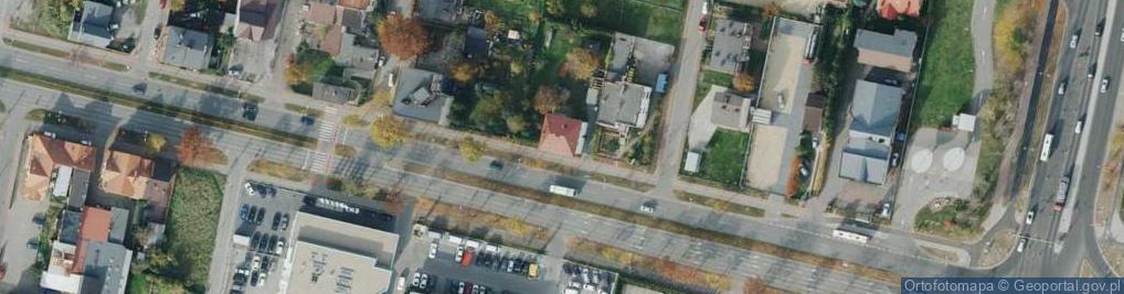 Zdjęcie satelitarne Jagiellońska ul.