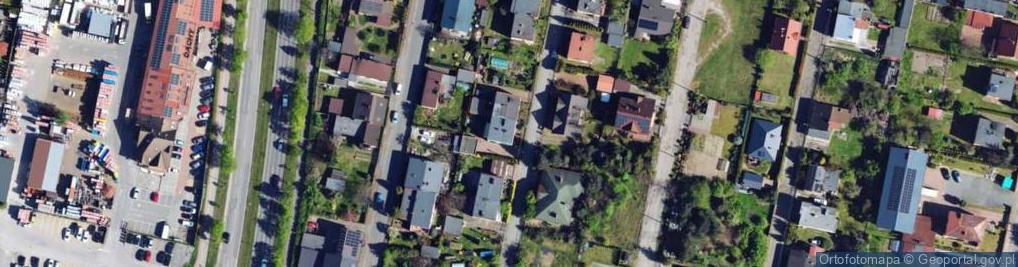 Zdjęcie satelitarne Jana Olbrachta ul.