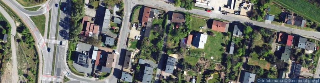 Zdjęcie satelitarne Jana Olbrachta ul.