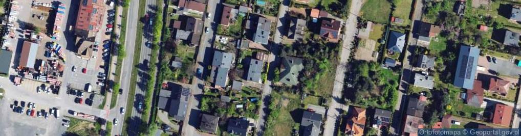 Zdjęcie satelitarne Jana Olbrachta ul.