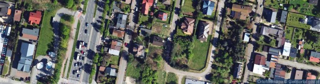 Zdjęcie satelitarne Jana Olbrachta ul.