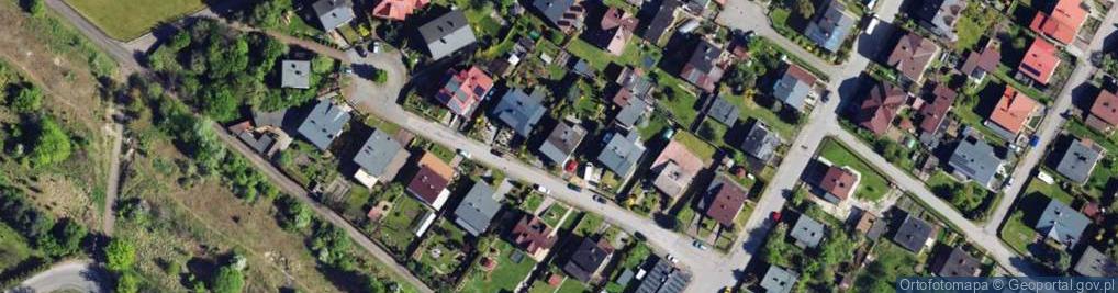 Zdjęcie satelitarne Jastrzębia ul.