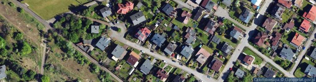 Zdjęcie satelitarne Jastrzębia ul.
