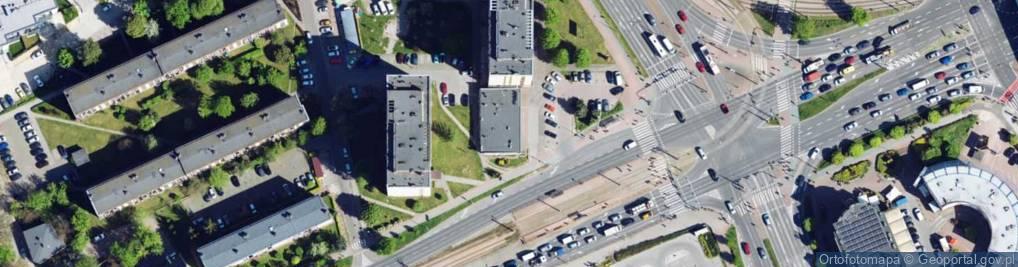 Zdjęcie satelitarne Jagiellońska ul.