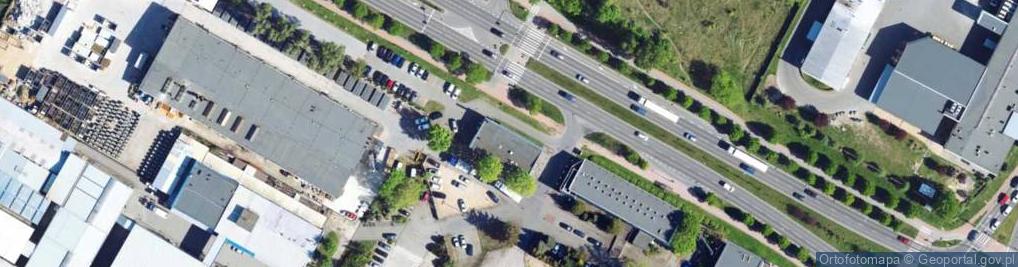 Zdjęcie satelitarne Jagiellońska ul.