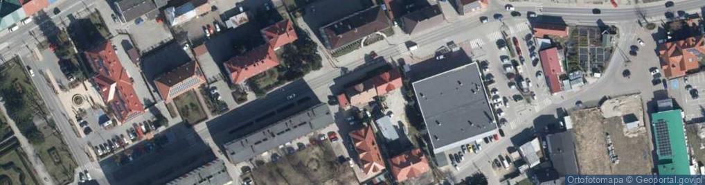 Zdjęcie satelitarne Jagiellońska ul.